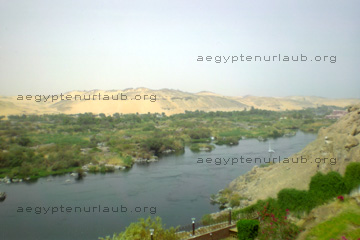 Der alte Nil in Afrika